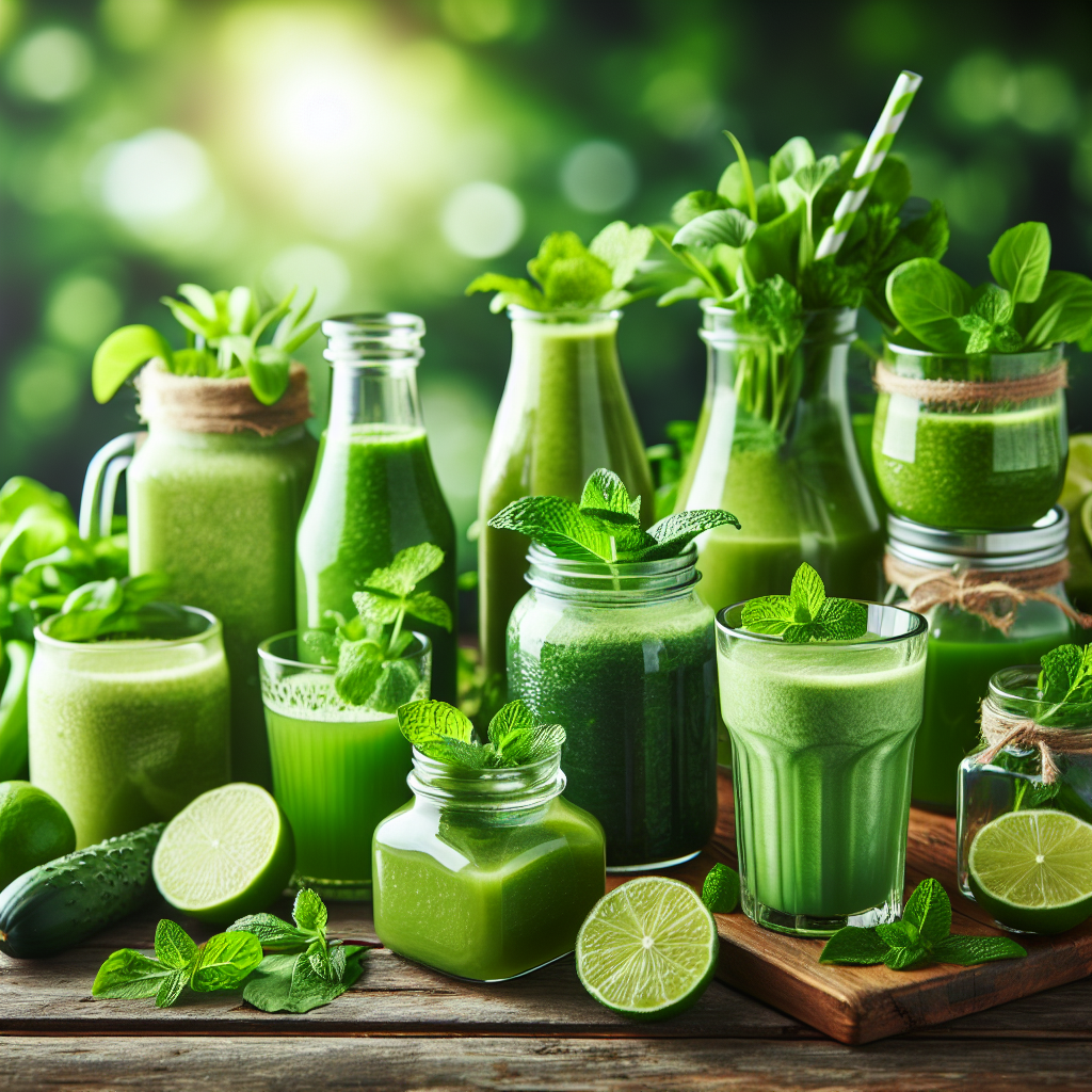 Yeşil Bitkili İçeceklerin Getirdiği Sağlık